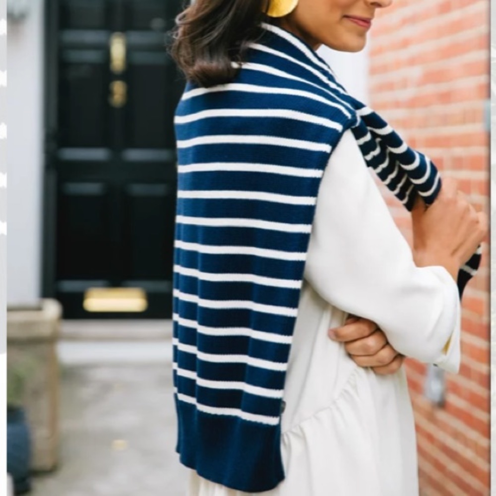 Navy Bar Harbor Striped Sweater
TUCKERNUCK - Picture 3 of 10